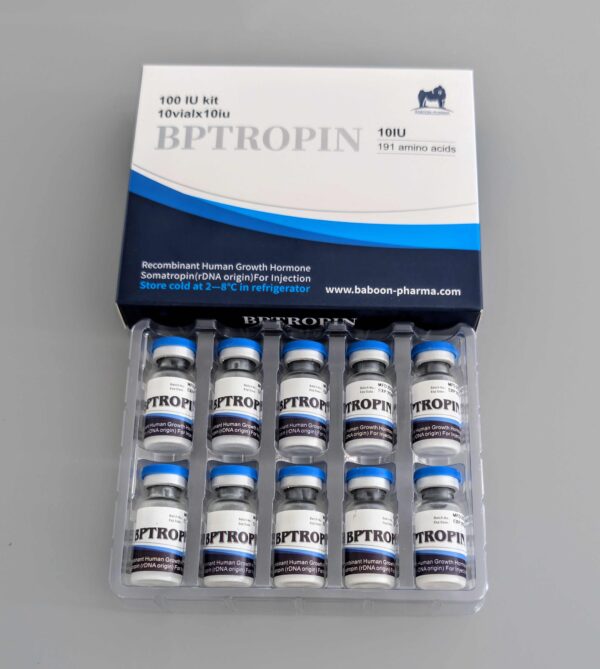 bptropin baboon human growth hormone