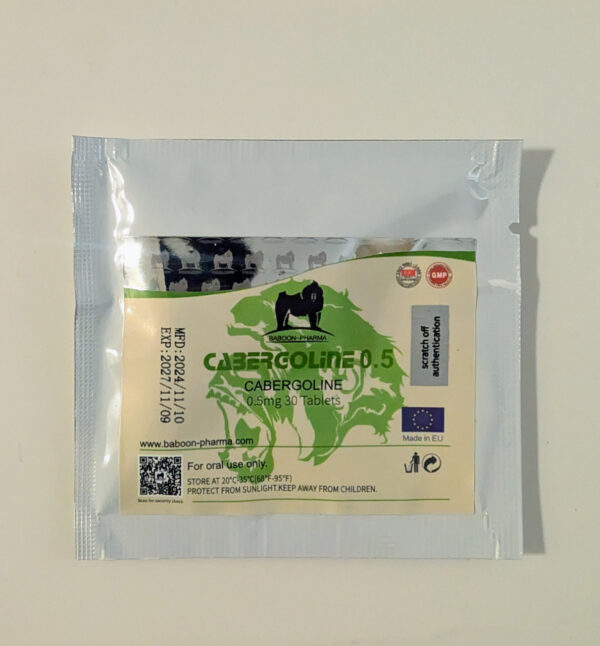 baboon pharma cabergoline for sale uk